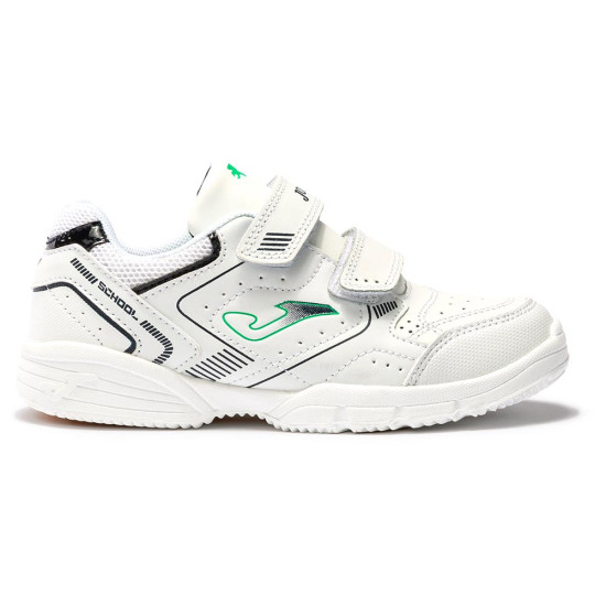 Joma School JR 2215 White Navy Green
